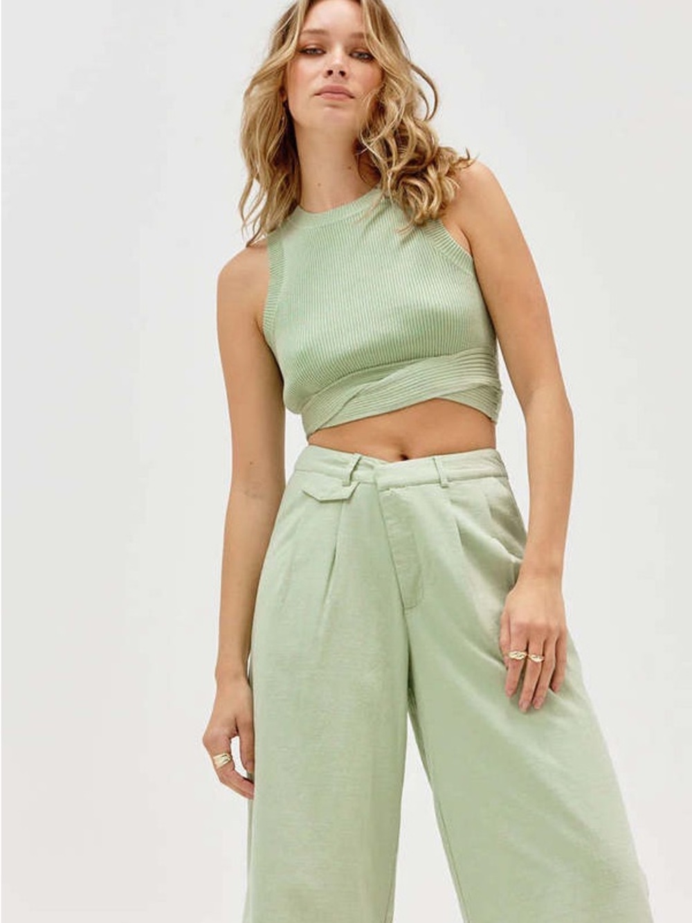 Sovere Refresh Pant - Melon - NWT Wide Leg Trousers